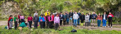 Delegación de la Universidad de Carolina del Norte realizaron actividades en Chimborazo como parte de su intercambio académico y cultural